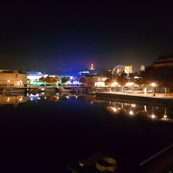 Bristol Harbour at Night