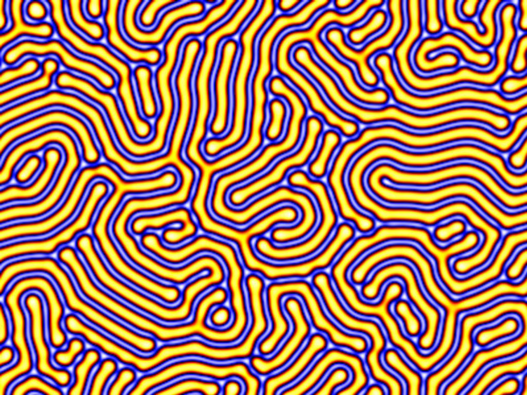 A stripe pattern.